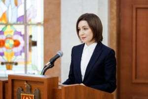 Maia Sandu: Să celebrăm ceea ce ne uneşte, să fim mândri şi să continuăm munca pentru independenţa Republicii Moldova